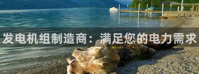 彩神盈利图片：发电机组制造商：满足您的电力需求