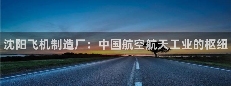 彩神客服电话：沈阳飞机制造厂：中国航空航天工业的枢纽