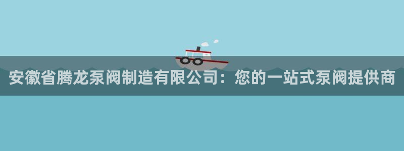 彩神VI首页：安徽省腾龙泵阀制造有限公司：您的一站式泵阀提供商