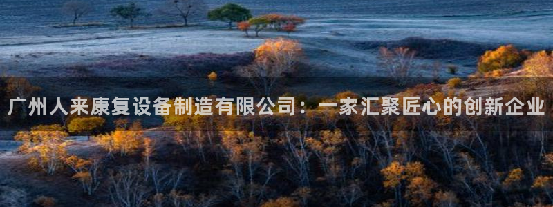 彩神网合法吗：广州人来康复设备制造有限公司：一家汇聚匠心的创新企业
